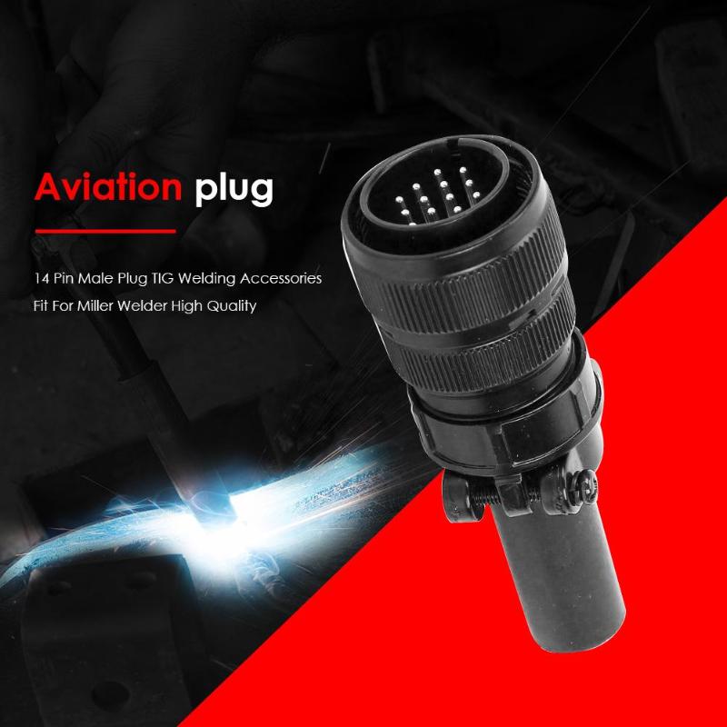 14 Pin Male Plug TIG Welding Accessories Fit for