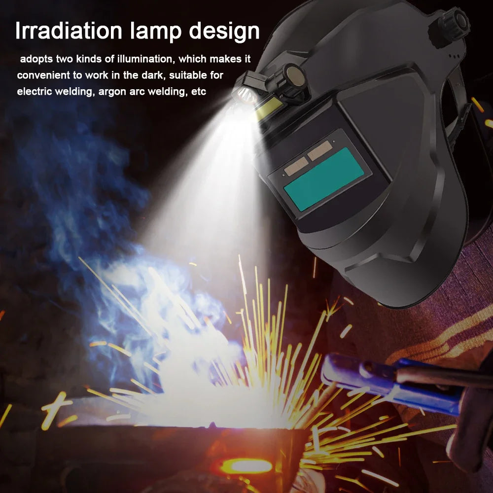 Welding Mask Large View True Color Auto Darkening Welding Facemask