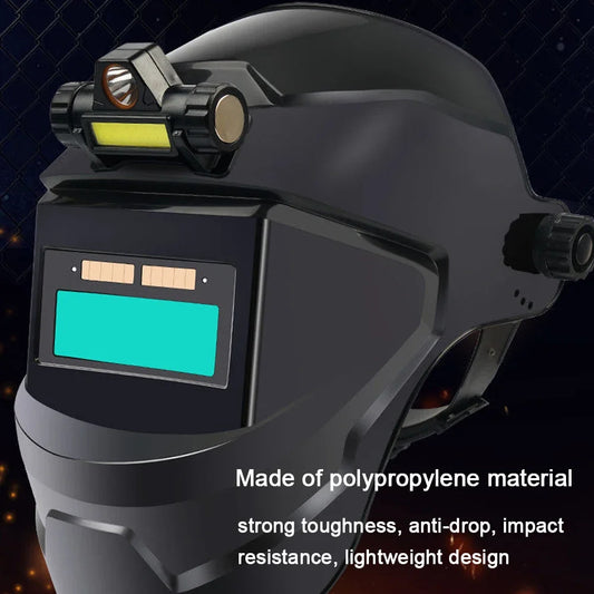 Welding Mask Large View True Color Auto Darkening Welding Facemask
