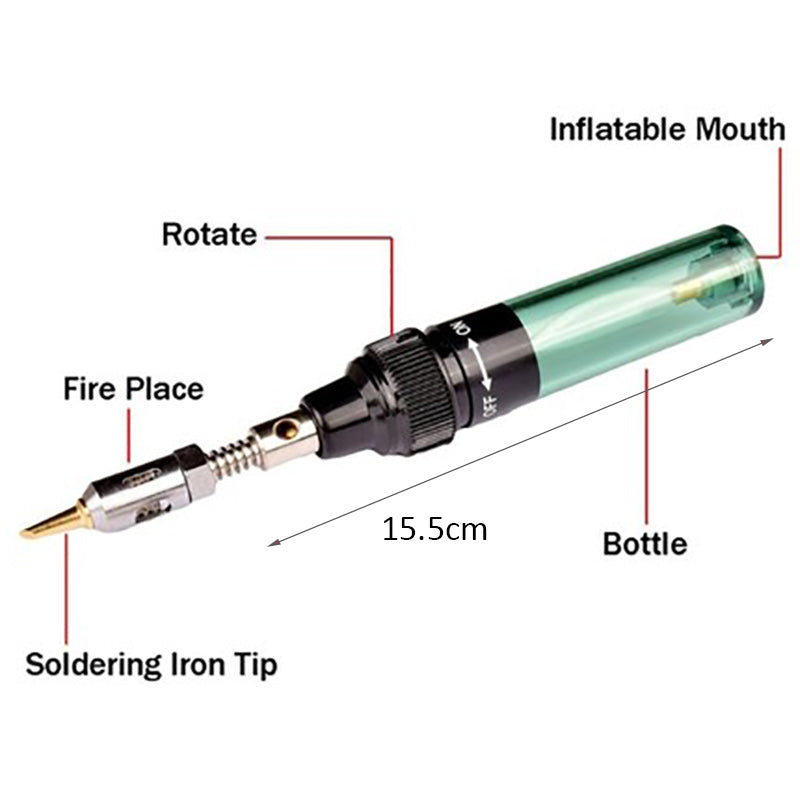 Urijk Butane Gas Soldering Iron Welding Soldering