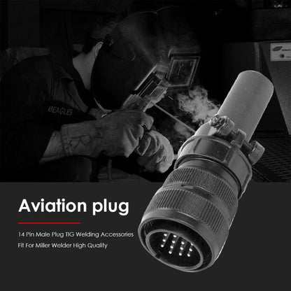 14 Pin Male Plug TIG Welding Accessories Fit for