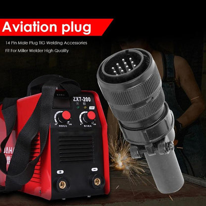 14 Pin Male Plug TIG Welding Accessories Fit for