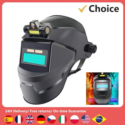Welding Mask Large View True Color Auto Darkening Welding Facemask