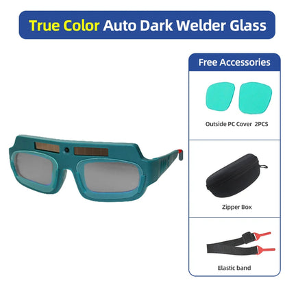 Solar Auto Darkening True color Welding Mask Welding Helmet Eyes