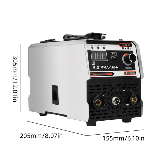 2in1 MIG MMA Welders Carbon Dioxide Gases-Shielded and Manual Welding